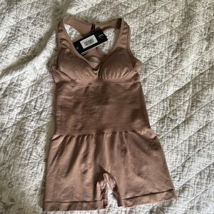 Seamless Tan unitard